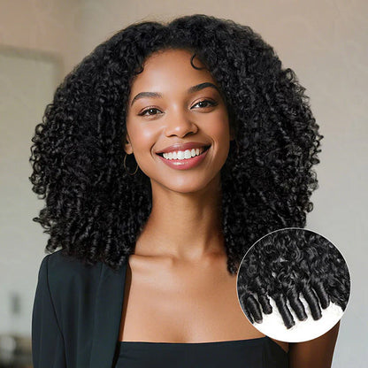 13x6 Glueless Burmese Curly Wig – Pre-Plucked Natural Hairline