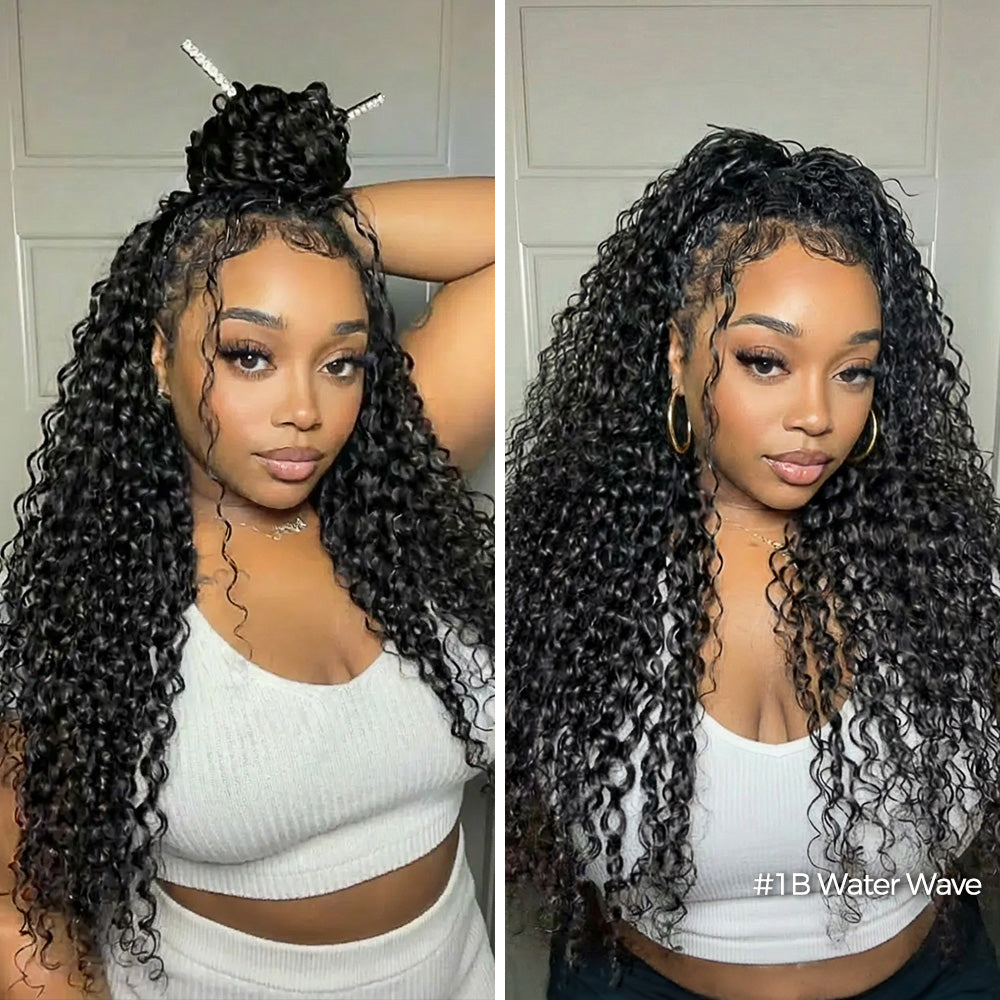 Seamless Crochet Human Hair – Natural Blend, Fast Install & Full Coverage 🤍