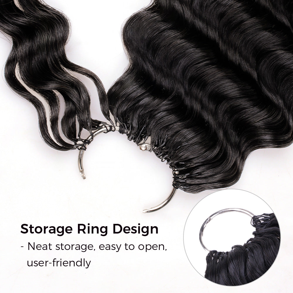 Seamless Crochet Human Hair – Natural Blend, Fast Install & Full Coverage 🤍