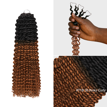 Seamless Crochet Human Hair – Natural Blend, Fast Install & Full Coverage 🤍