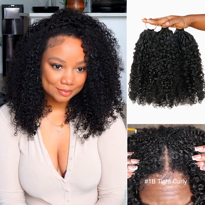 Seamless Crochet Human Hair – Natural Blend, Fast Install & Full Coverage 🤍