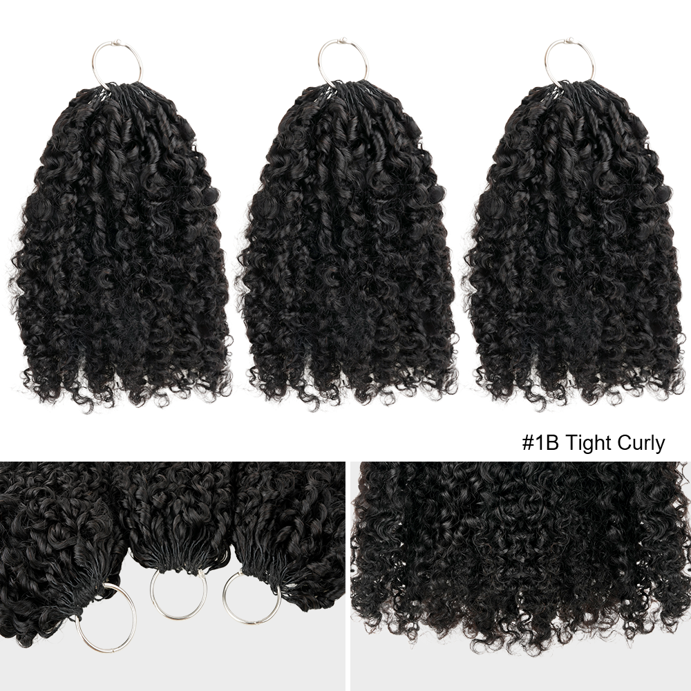 Seamless Crochet Human Hair – Natural Blend, Fast Install & Full Coverage 🤍